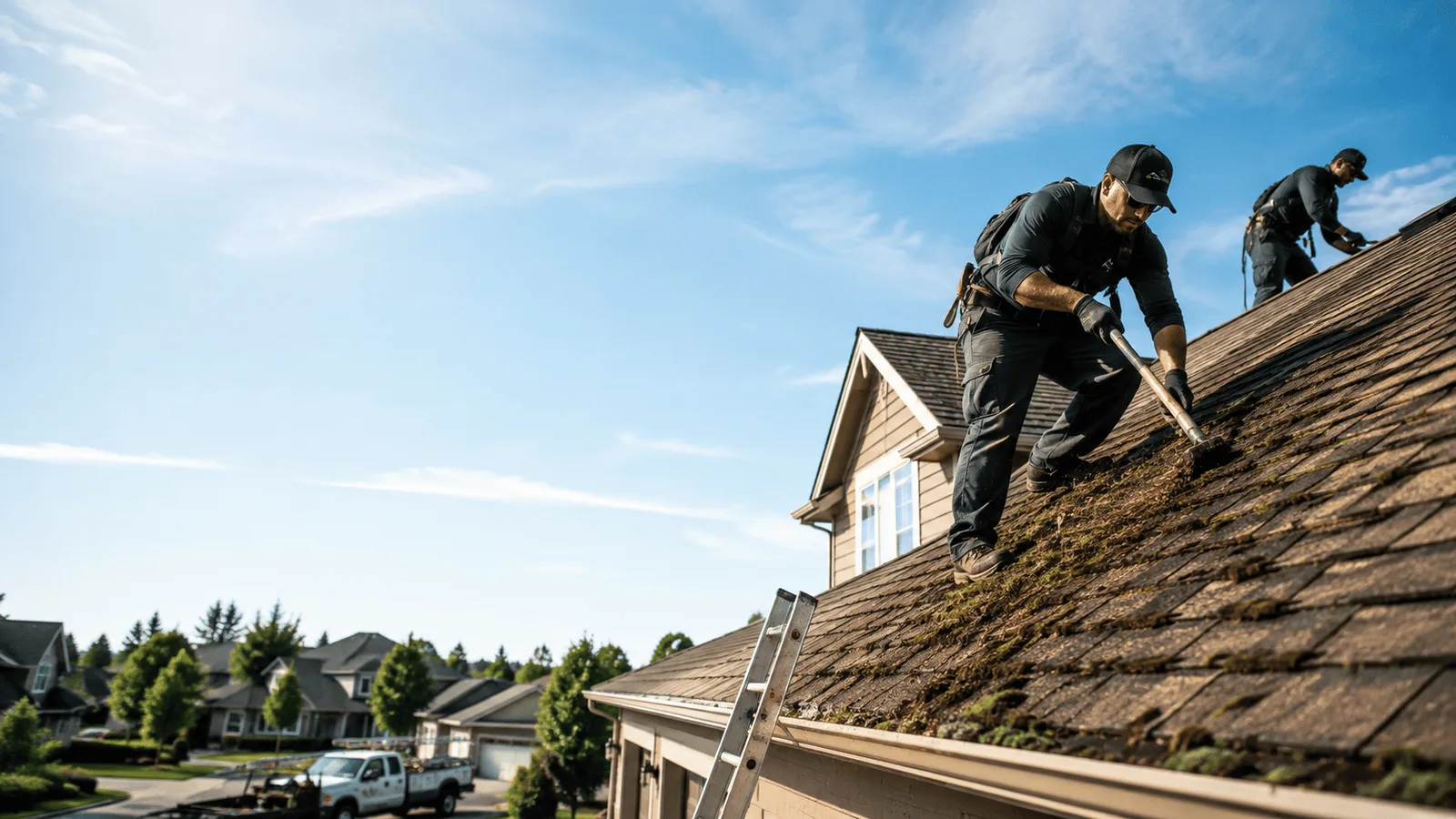 Roof Moss Removal in Jackson Heights, NY near me